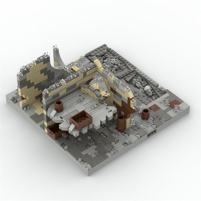MOC Ruined House - LesDiy - MOC -