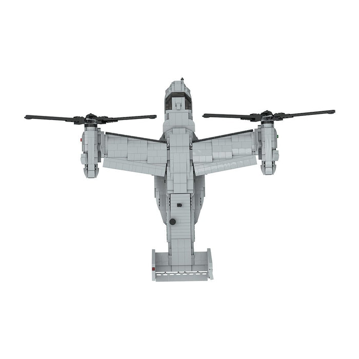 MOC V - 22 Fishhawk Tilt - Rotor Aircraft - LesDiy -