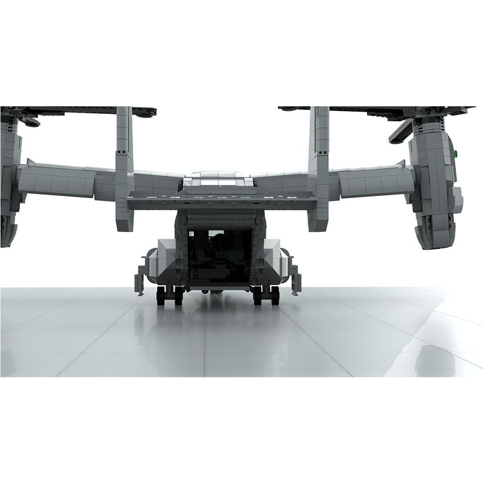 MOC V - 22 Fishhawk Tilt - Rotor Aircraft - LesDiy -