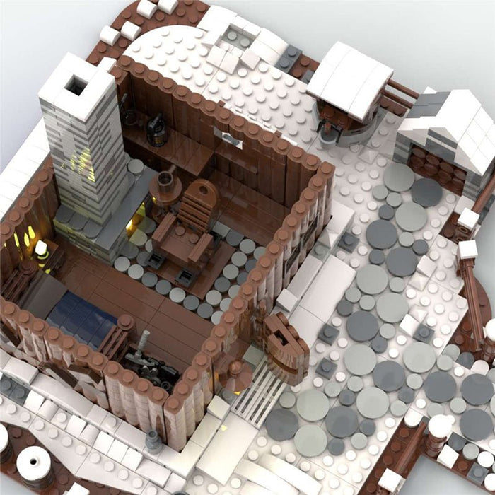 MOC Wooden House in Winter - LesDiy - MOC -