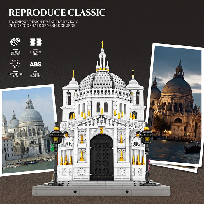 Mocsage 1/180 Scale Venetian Church Building Blocks - LesDiy - Building Blocks -