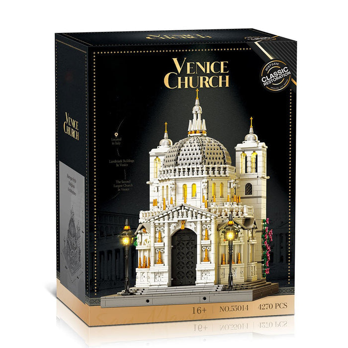 Mocsage 1/180 Scale Venetian Church Building Blocks - LesDiy - Building Blocks -