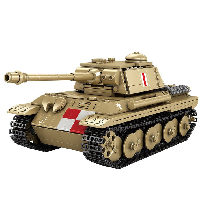Mocsage 1/23 Scale Premium Medium Tank Building Blocks - LesDiy -