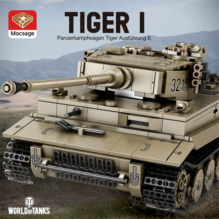 Mocsage 1/28 German Tank - LesDiy -