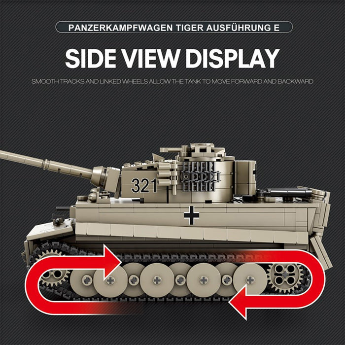 Mocsage 1/28 German Tank - LesDiy -