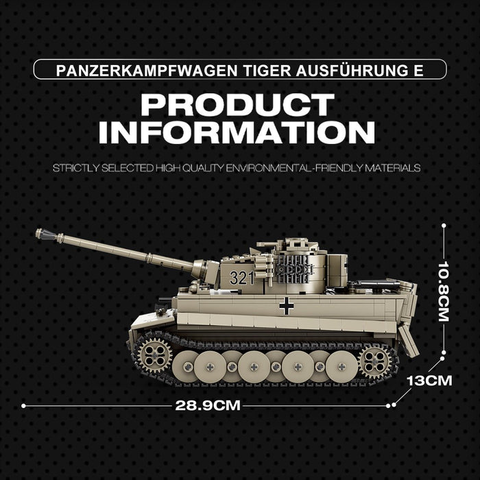 Mocsage 1/28 German Tank - LesDiy -