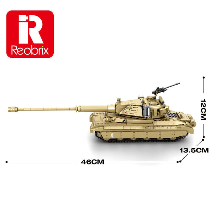 Mocsage 1/28 Scale 60TP Tank Building Blocks - LesDiy - Building Blocks -
