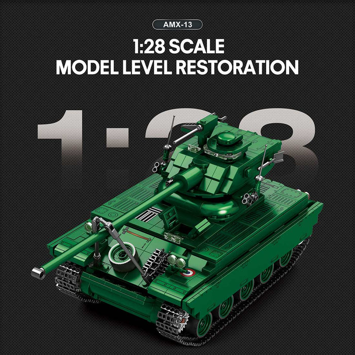 Mocsage 1/28 Scale Tank Building Blocks - LesDiy - Building Blocks -