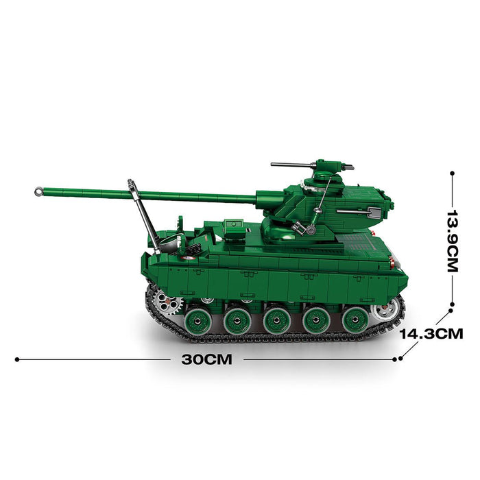 Mocsage 1/28 Scale Tank Building Blocks - LesDiy - Building Blocks -
