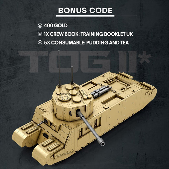 Mocsage 1/30 British Tank - LesDiy -