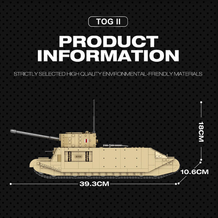 Mocsage 1/30 British Tank - LesDiy -
