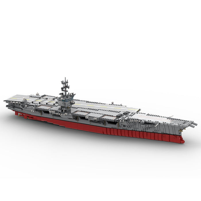 Mocsage 1/350 UCS USS Enterprise CVN - 65 Nuclear - powered Aircraft Carrier Building Blocks - LesDiy - Building Blocks -
