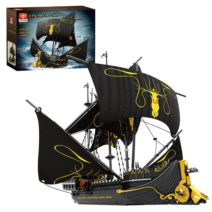 Mocsage European Medieval Fantasy Film Silent Ship - LesDiy - Building Blocks -