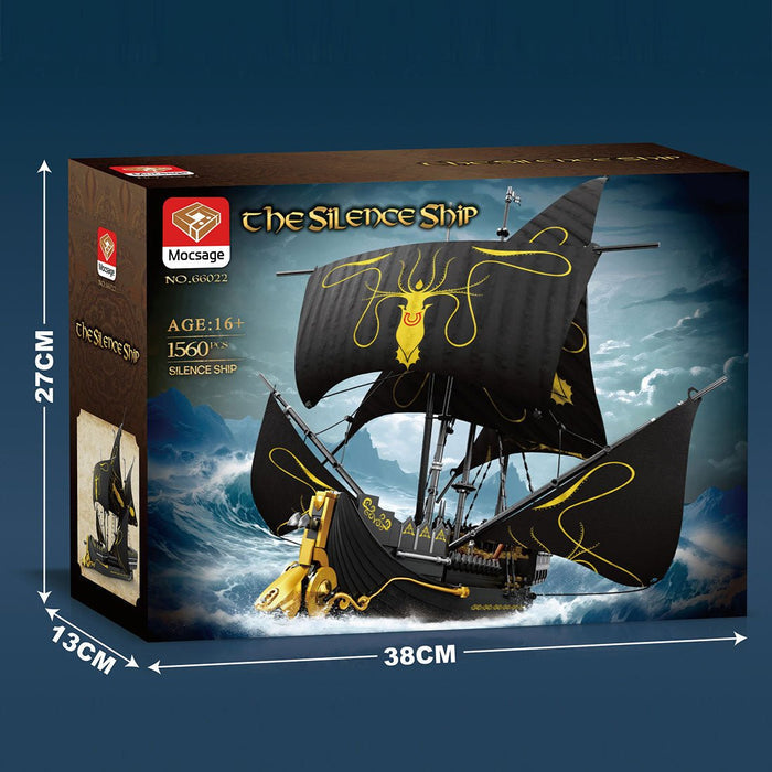 Mocsage European Medieval Fantasy Film Silent Ship - LesDiy - Building Blocks -