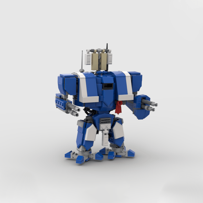 Mocsage Mech Combat Walker Building Blocks - LesDiy - Black