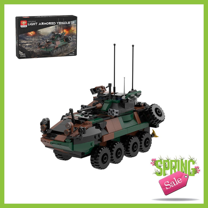 Mocsage  MOC - 126469 DIY Assembly LAV - 25 Infantry Fighting Vehicle (US Warehouse) - LesDiy - Building Blocks -