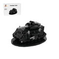 Mocsage Predator Tank Building Blocks - LesDiy - Black