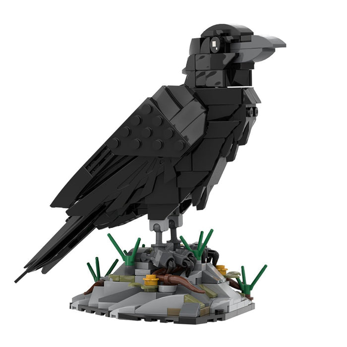 Mocsage Raven Bird Building Blocks - LesDiy - Building Blocks -