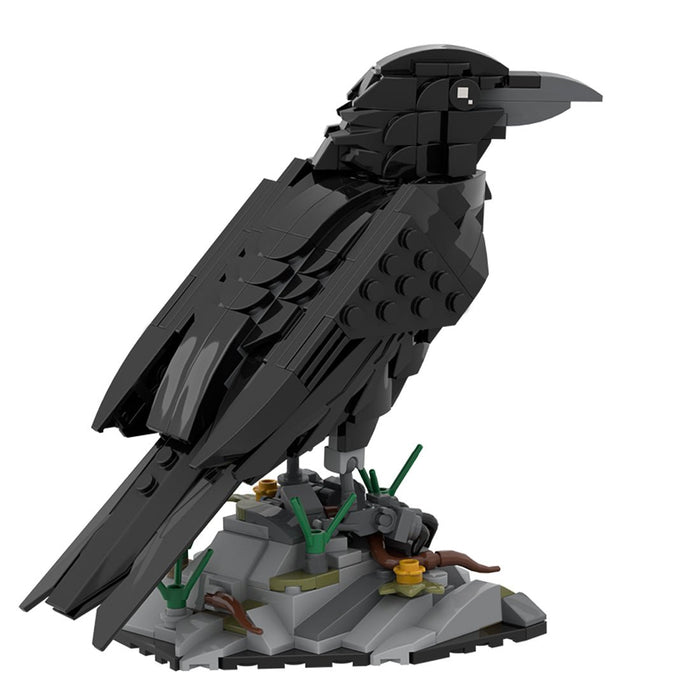 Mocsage Raven Bird Building Blocks - LesDiy - Building Blocks -
