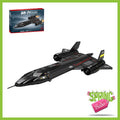 Mocsage SR71 Blackbird Tactical Aircraft Building Blocks Set (US Warehouse) - LesDiy - Building Blocks -