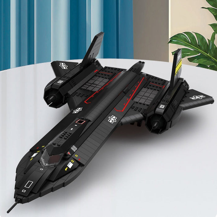 Mocsage SR71 Blackbird Tactical Aircraft Building Blocks Set (US Warehouse) - LesDiy - Building Blocks -