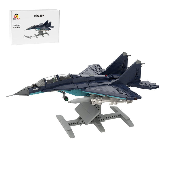 Modern Navy Carrier Fighter Jet Building Blocks-LesDiy -