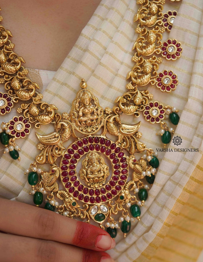 Nakshi Antique Finish Bridal Haram