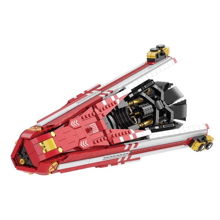 NAVY BATTLESHIP Spacecraft Building Blocks Set - LesDiy -