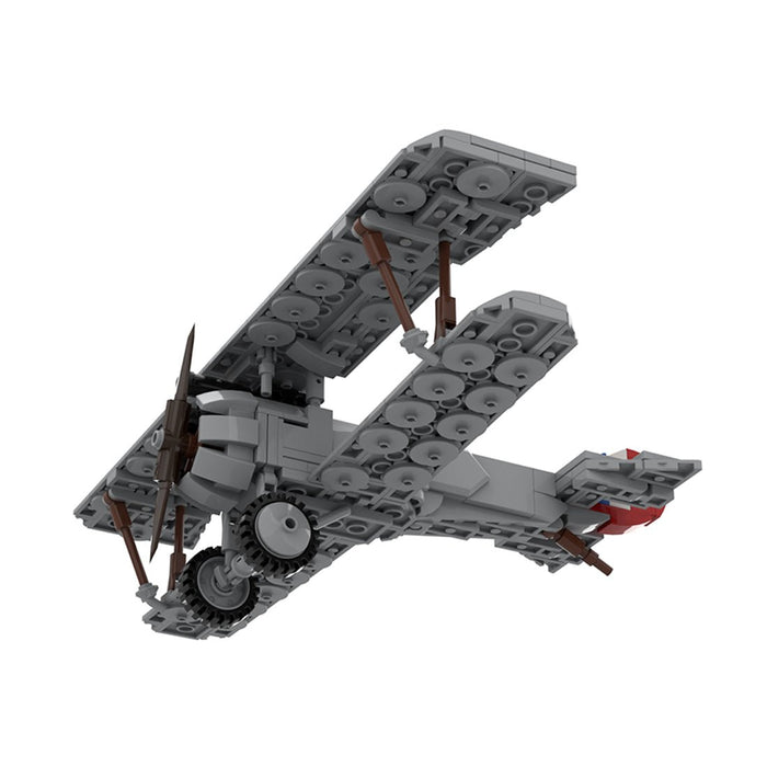 Nieuport 17 Biplane French Fighter Aircraft Building Blocks Set - LesDiy - Building Blocks -