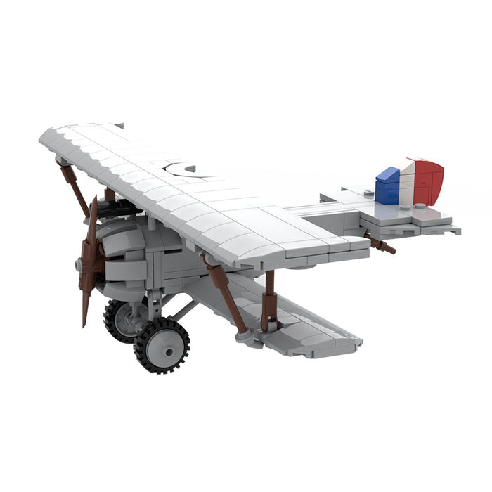 Nieuport 17 Biplane French Fighter Aircraft Building Blocks Set - LesDiy - Building Blocks -
