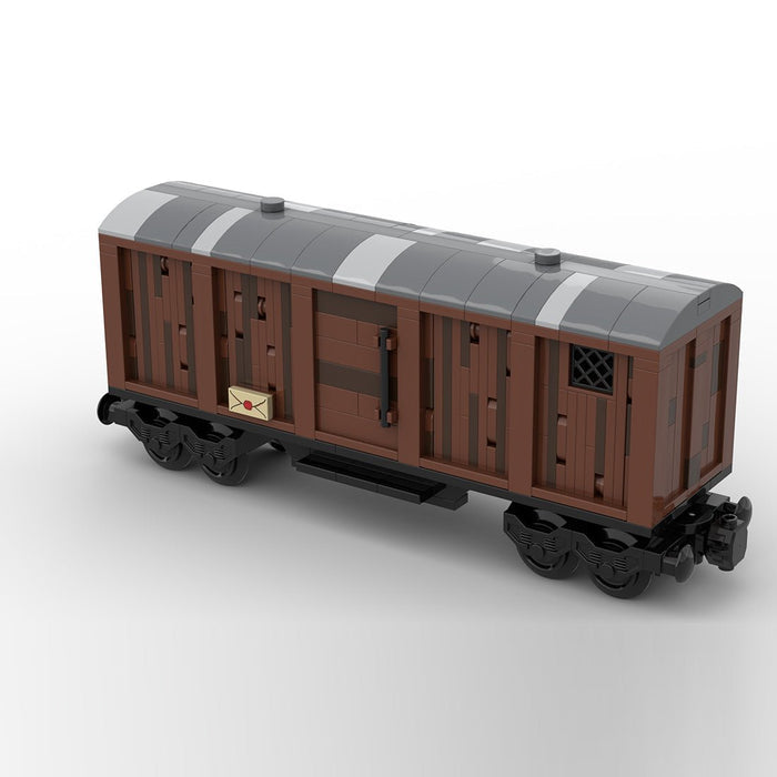 Old-Style Train Car Building Blocks-LesDiy-Locomotive-
