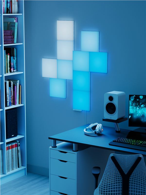 Pachet extensie 2 panouri Nanoleaf Blocks Squares