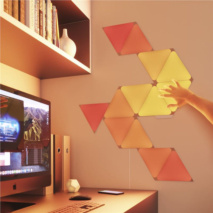Pachet extensie 3 panouri Nanoleaf Shapes Triangles Expansion Pack