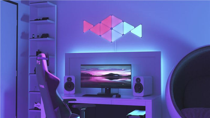 Pachet extensie 3 panouri Nanoleaf Shapes Triangles Expansion Pack