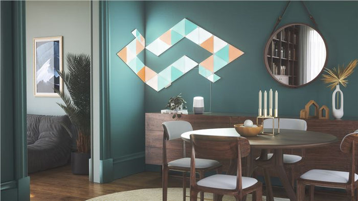 Pachet extensie 3 panouri Nanoleaf Shapes Triangles Expansion Pack