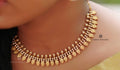 Paisley Gold Look Alike Necklace Set