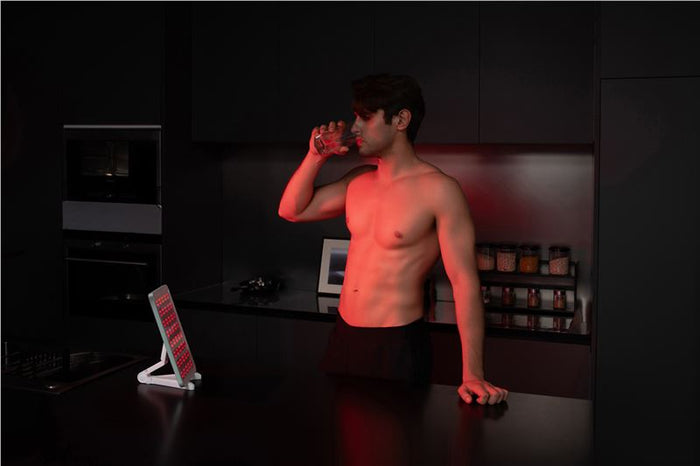 Panou cu lumină roșie și infraroșu Nanoleaf Red Light Therapy Panel