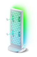 Panou luminos de birou Nanoleaf Pegboard Desk Dock cu hub USB, alb