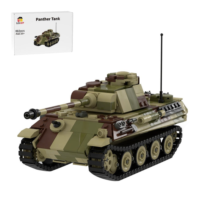 Panther Tank Building Blocks - LesDiy - Building Blocks -