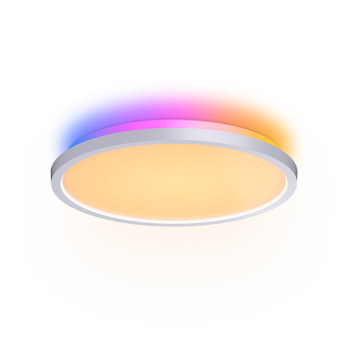 Plafonieră smart Nanoleaf Smart Multicolor Ceiling Light, alb