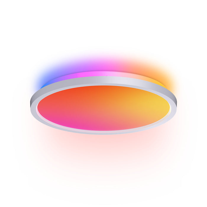 Plafonieră smart Nanoleaf Smart Multicolor Ceiling Light, alb