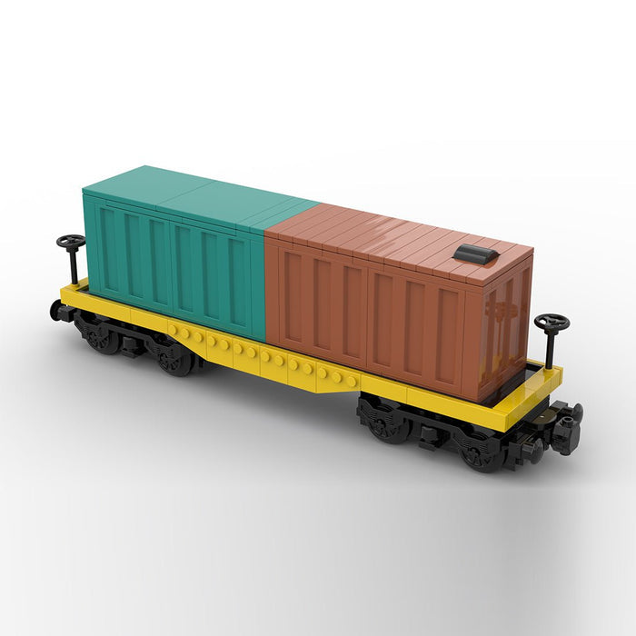 Powered Freight Train Car Building Blocks-LesDiy-Locomotive-