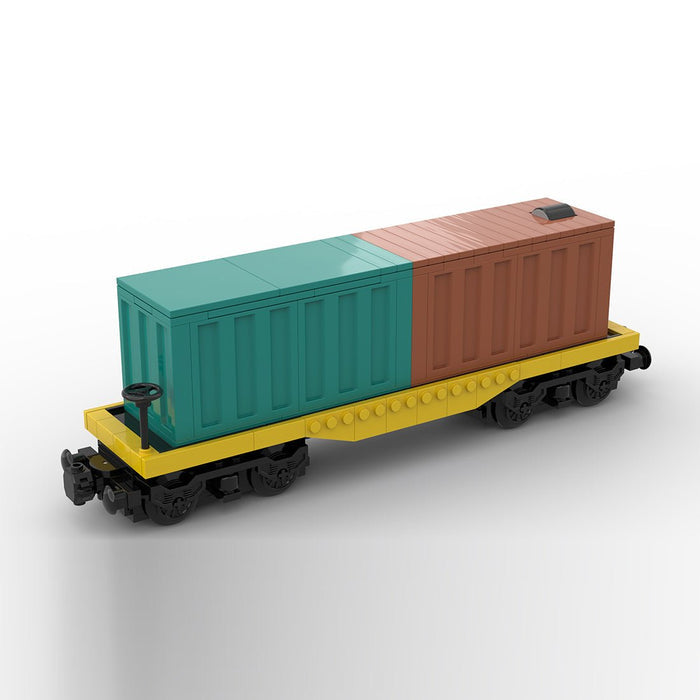 Powered Freight Train Car Building Blocks-LesDiy-Locomotive-
