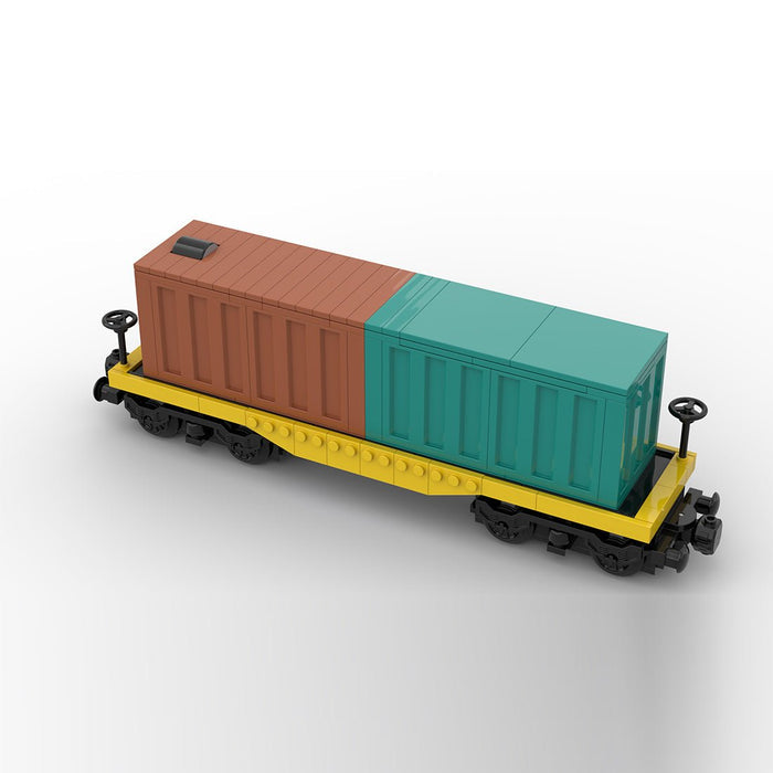 Powered Freight Train Car Building Blocks-LesDiy-Locomotive-