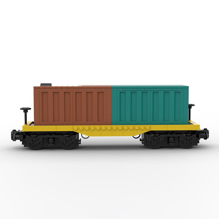 Powered Freight Train Car Building Blocks-LesDiy-Locomotive-