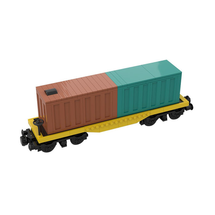 Powered Freight Train Car Building Blocks-LesDiy-Locomotive-