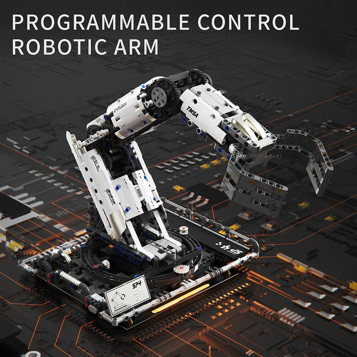Programmable Multi - Axis Robotic Arm Building Blocks - LesDiy -