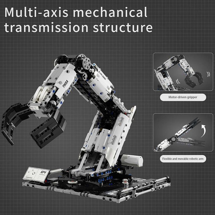 Programmable Multi - Axis Robotic Arm Building Blocks - LesDiy -