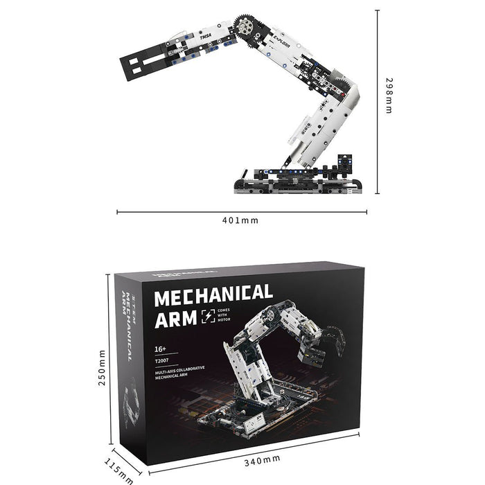 Programmable Multi - Axis Robotic Arm Building Blocks - LesDiy -