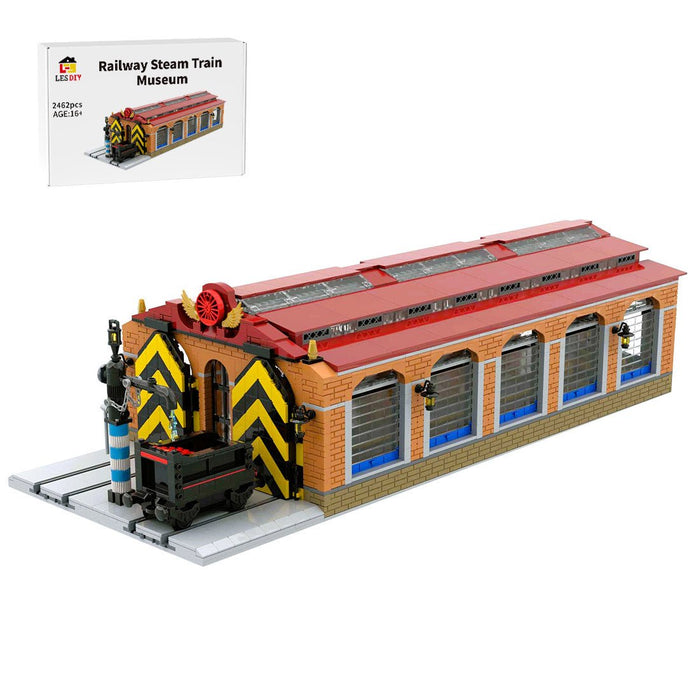 Railway Steam Train Museum Building Blocks - LesDiy - Building Blocks -